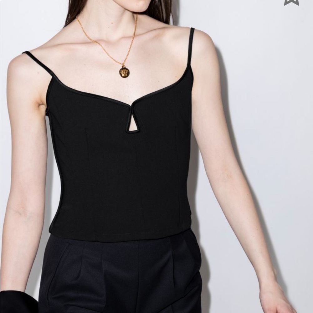 Paris Georgia Marlo Singlet | Black | M